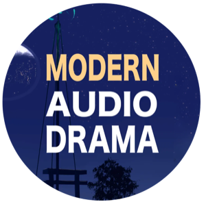 Modern Audio Drama logo — a radio tower against a night sky